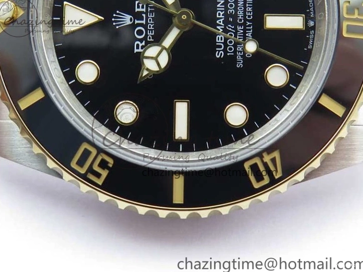 41mm 126613 LN YG Bracelet SS YG Dial Best Black SS Maker BP Edition Submariner on 0226